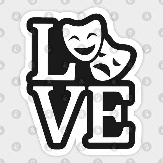 Love Theatre Sticker by KsuAnn